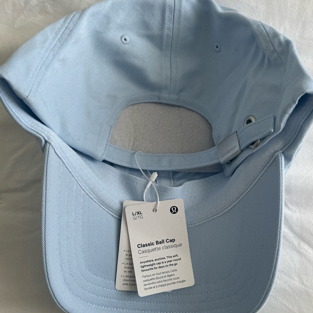 NWT Lululemon Classic Ball Cap in Windmill Kayak Blue Size L/XL - Picture 3 of 4